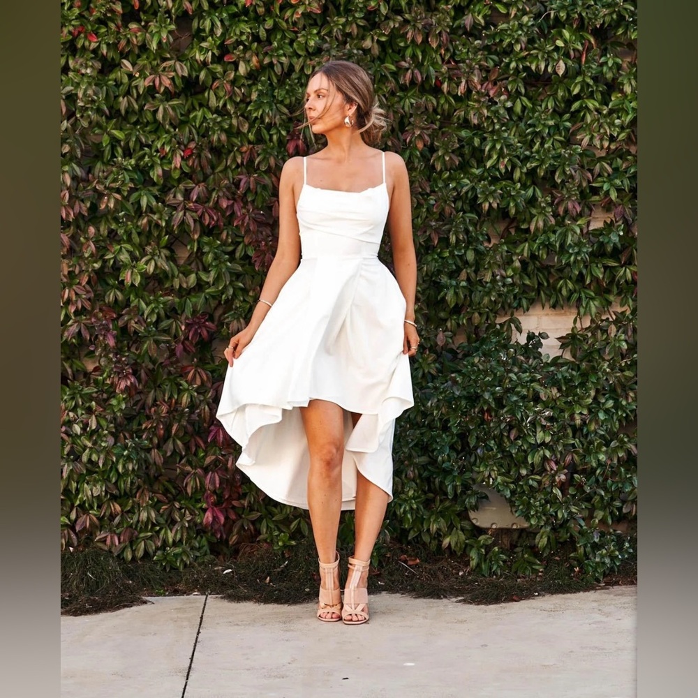 MARIE DRESS-WHITE NWT